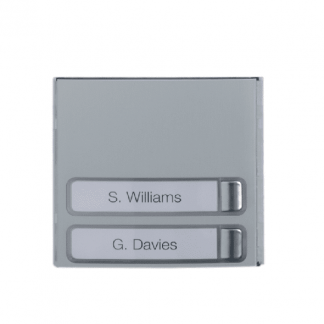 CAME BPT MTM 2 Button Call Module Front Plate