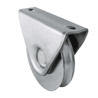Galvanised Sliding Gate Wheel ES (Half Round Groove)