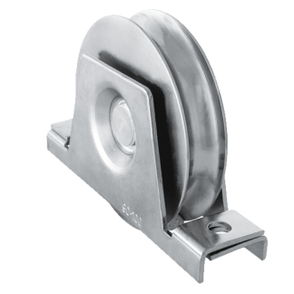 Galvanised Sliding Gate Wheel (Half Round Groove)